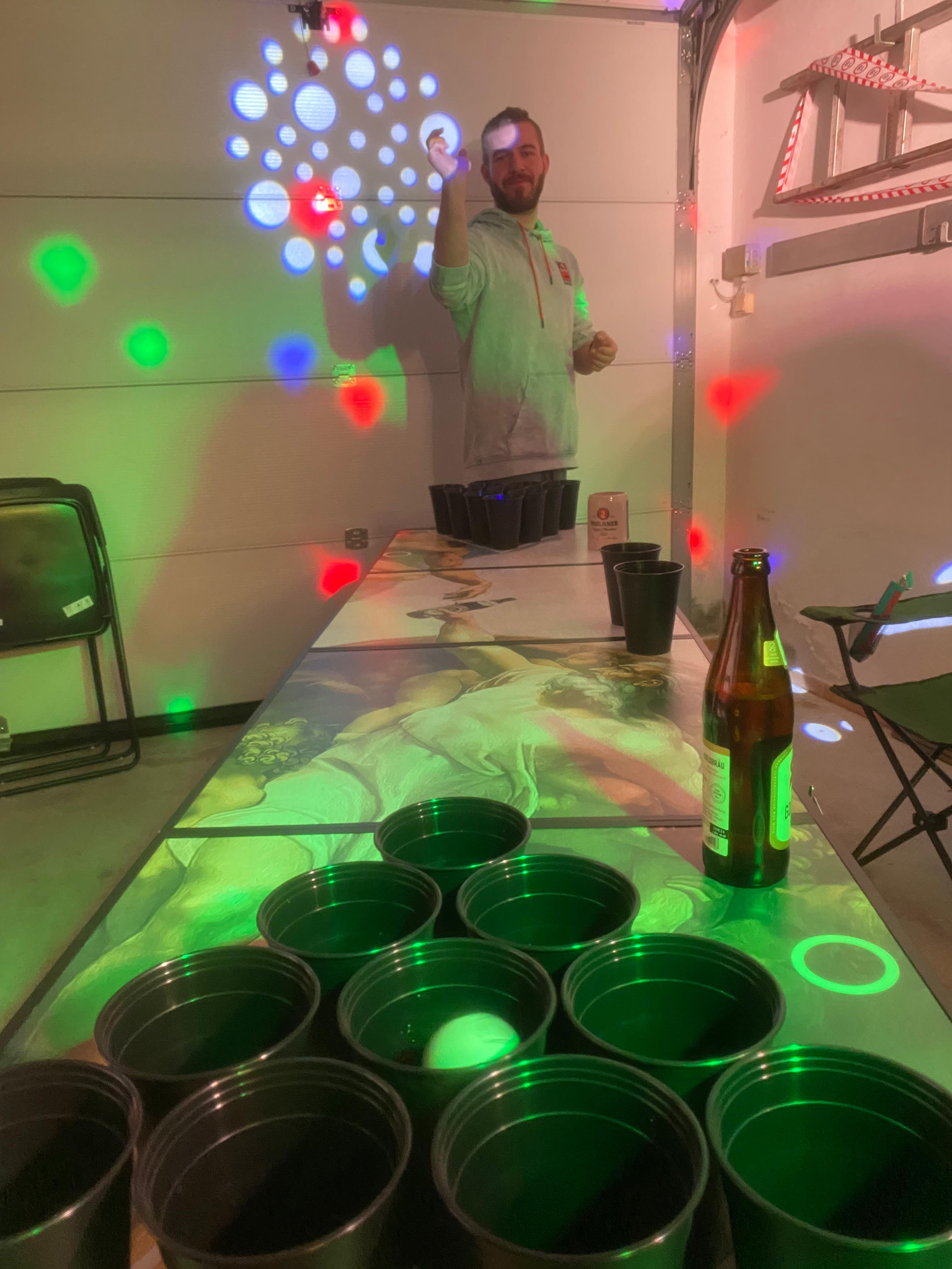 Garagen-Party